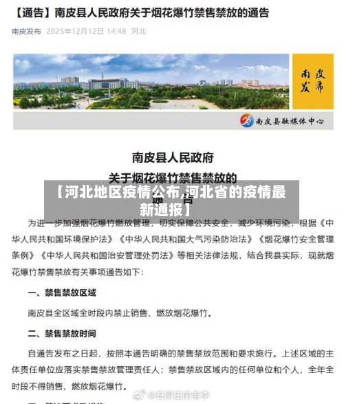 【河北地区疫情公布,河北省的疫情最新通报】