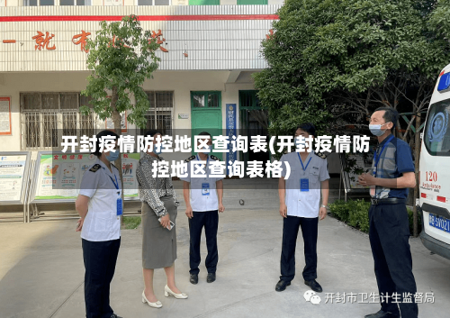 开封疫情防控地区查询表(开封疫情防控地区查询表格)-第2张图片