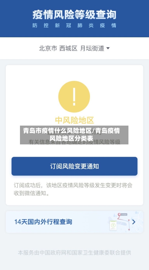 青岛市疫情什么风险地区/青岛疫情风险地区分类表-第2张图片