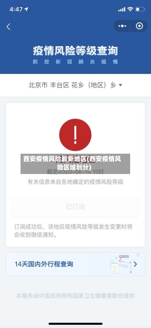 西安疫情风险最新地区(西安疫情风险区域划分)