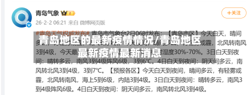 青岛地区的最新疫情情况/青岛地区最新疫情最新消息-第2张图片