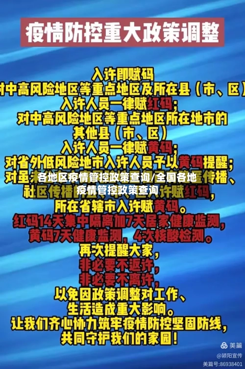 各地区疫情管控政策查询/全国各地疫情管控政策查询