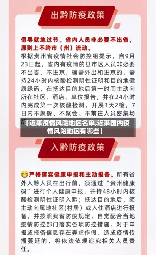 【近来疫情风险地区名单,近来国内疫情风险地区有哪些】-第2张图片